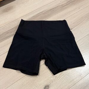 lululemon athletica 6 inch Black Biker Shorts